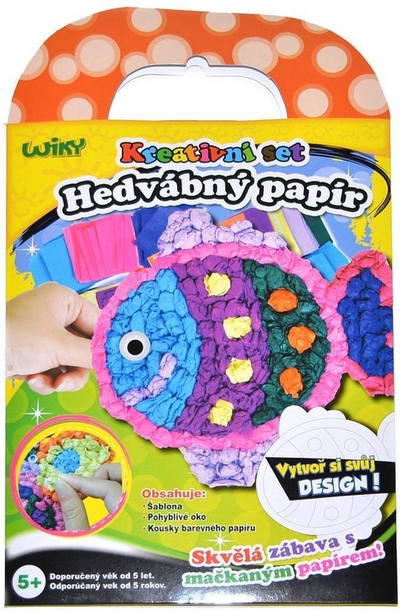 Wiky kreativita Wiky Kreativní set - hedvábný papír - obrázek 1