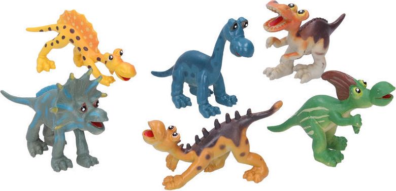 Wiky Wiky Dinosaurus set 6 ks 9 cm - obrázek 1