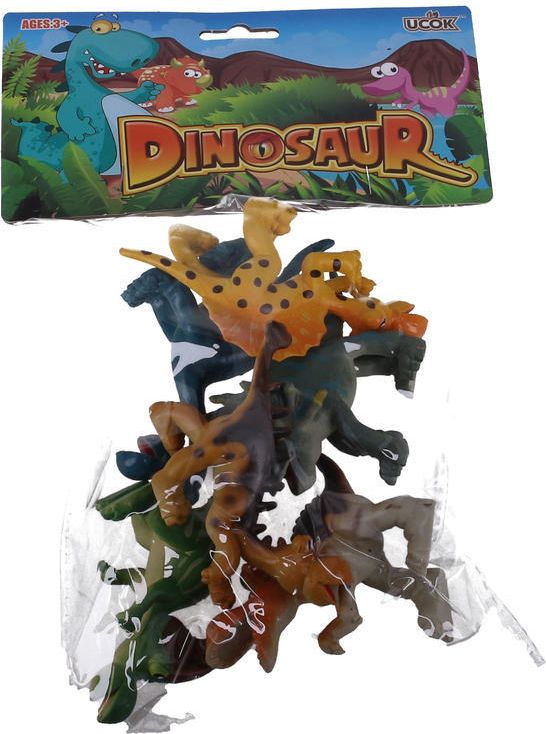 Wiky Wiky Dinosaurus set 6 ks 9 cm - obrázek 2