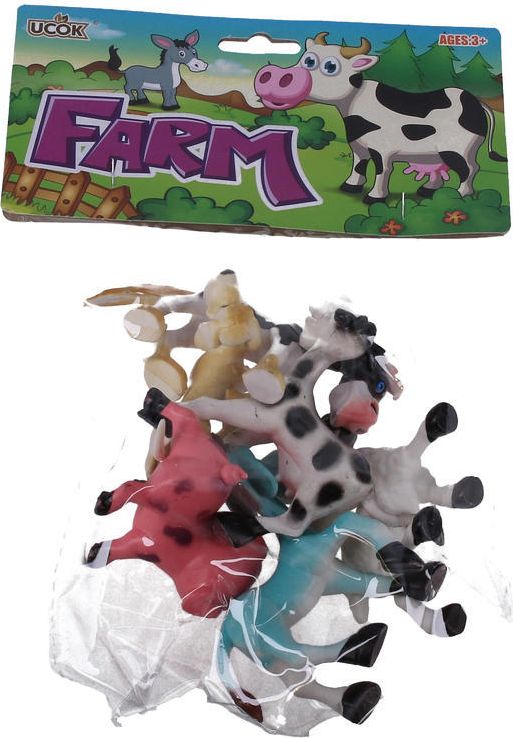 Wiky Wiky Zvířátka farma set 6 ks 8 cm - obrázek 2