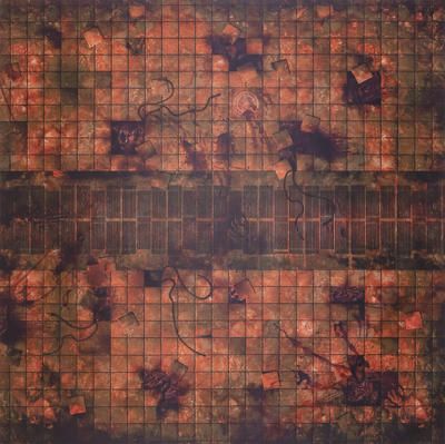 Gamemat.eu Herní podložka 4'x4' (122 x 122 cm) - různé motivy Varianta: Battleground - obrázek 11