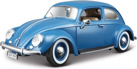 VW KAFER-BEETLE 1:18 modrý - obrázek 1