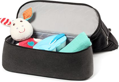 BabyOno BabyOno Taška ke kočárku Supreme - šedá - obrázek 3
