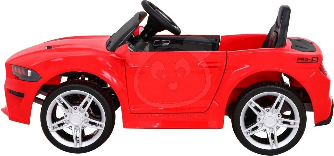 Dětské elektrické autíčko Mustang GT - růžové - obrázek 3