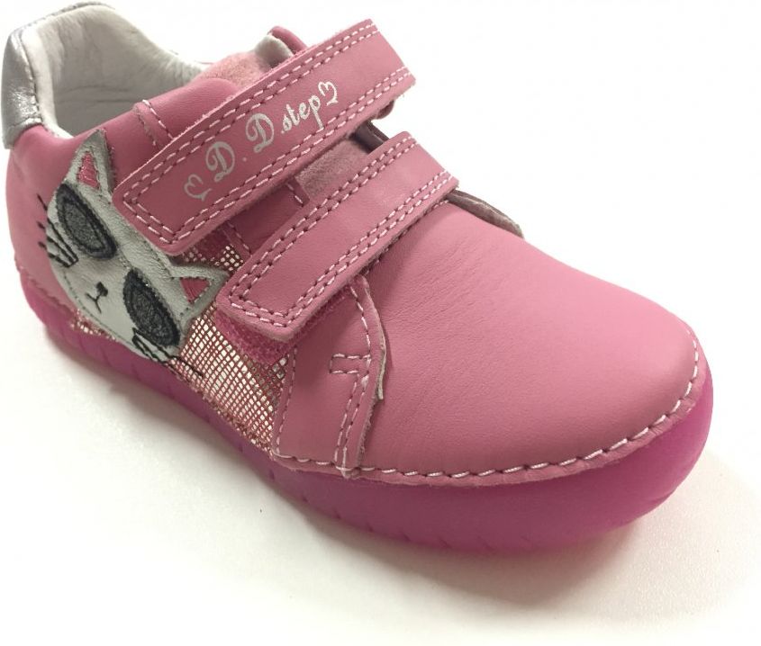 D.D.Step Svítící boty DD Step 050-17C M Raspberry Velikost: 25 - obrázek 1