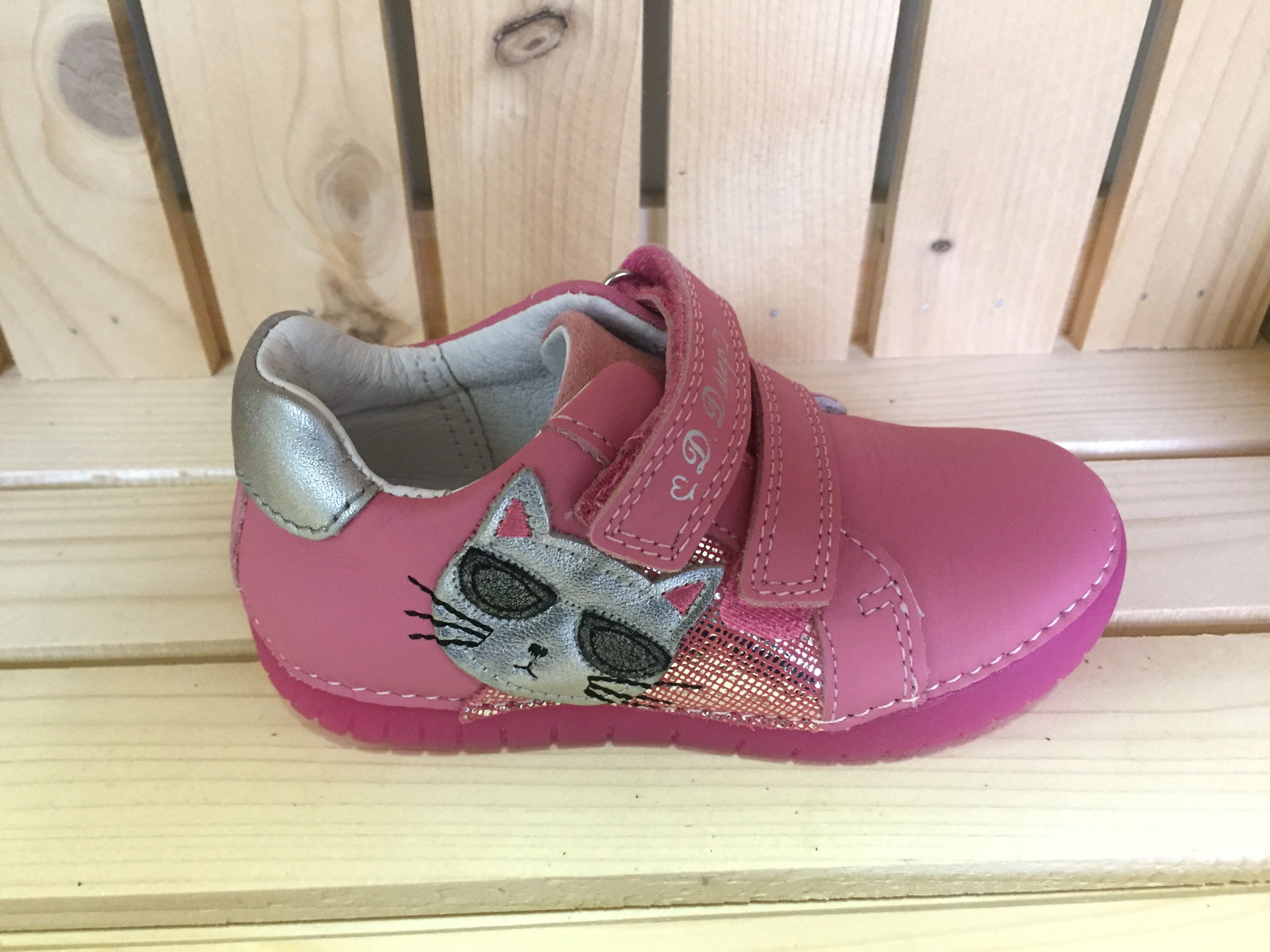 D.D.Step Svítící boty DD Step 050-17C M Raspberry Velikost: 25 - obrázek 3