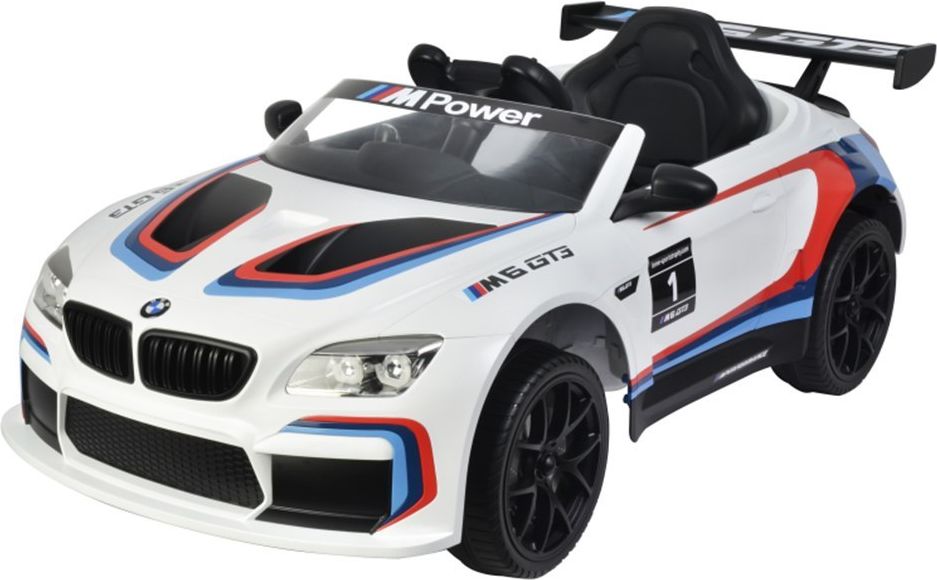 Buddy toys Elektrické autíčko BMW M6 GT3 - bílé - obrázek 1
