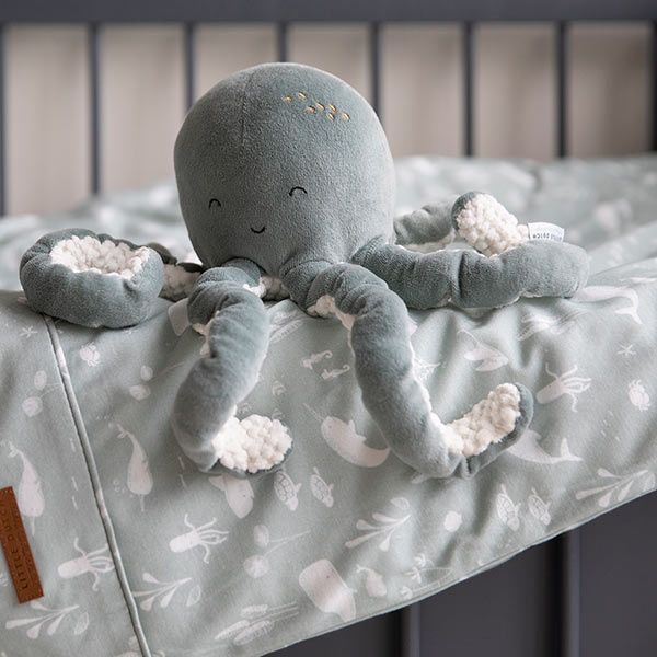 Tiamo Little Dutch malá plyšová chobotnička ocean mint - obrázek 5