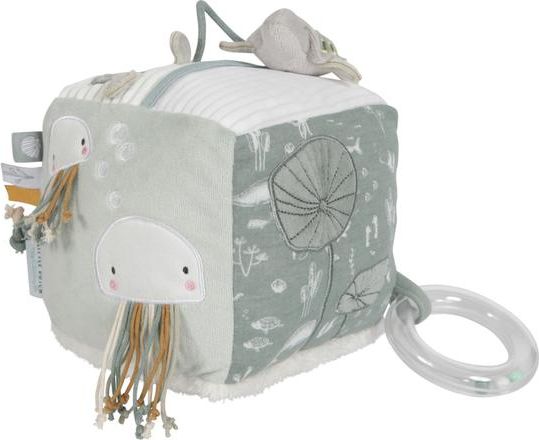 Tiamo Little Dutch plyšová kostka ocean mint - obrázek 1