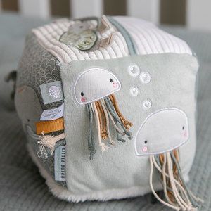 Tiamo Little Dutch plyšová kostka ocean mint - obrázek 4