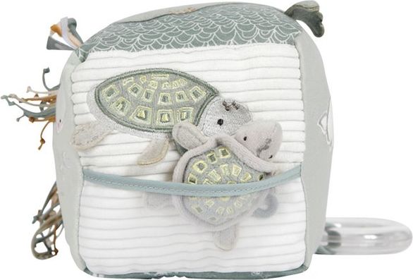 Tiamo Little Dutch plyšová kostka ocean mint - obrázek 5