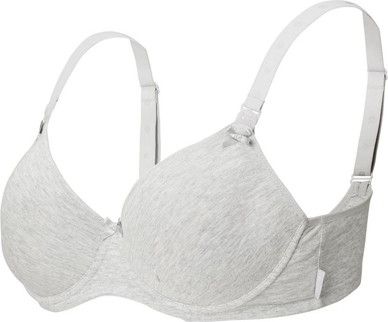 NOPPIES Podprsenka Basic Grey Melange C70 - obrázek 1