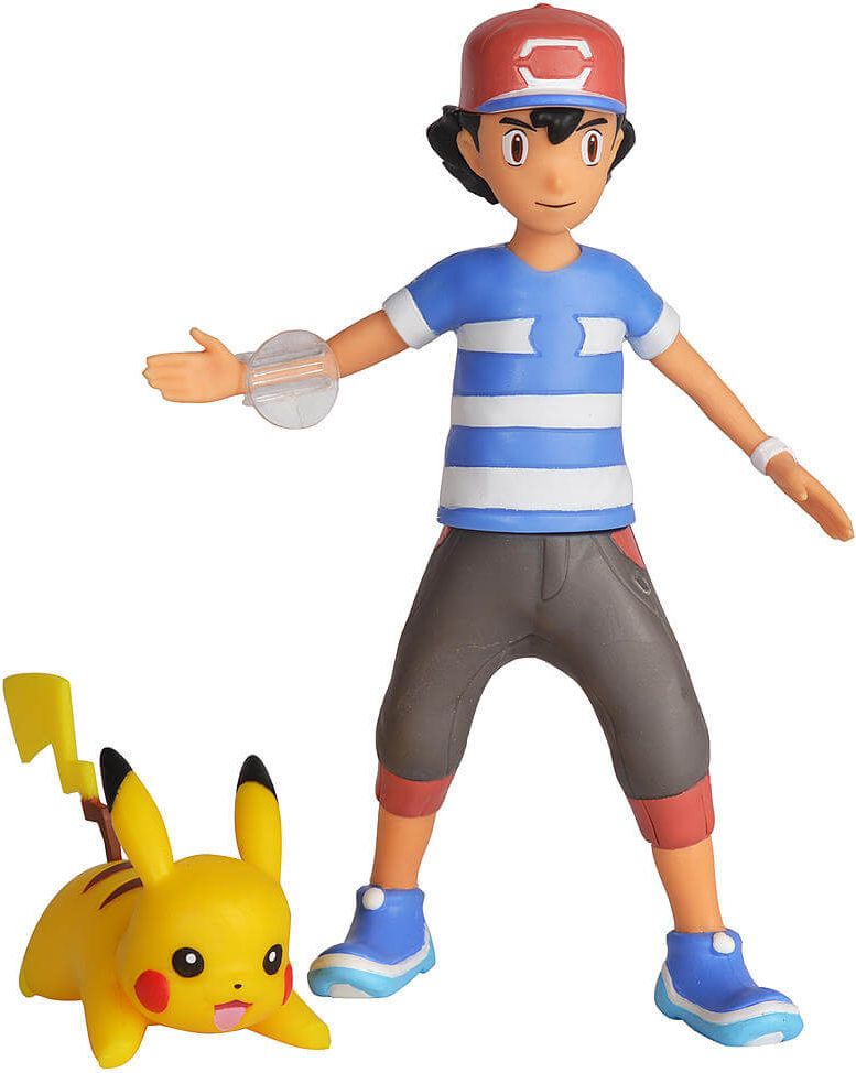 WCT Pokémon akční figurky Ash a Pikachu - obrázek 1