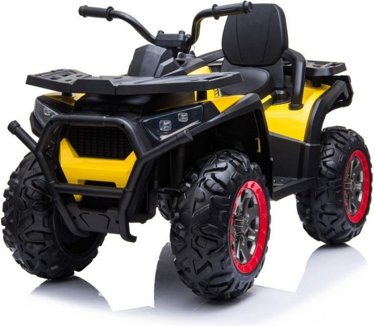Dětská elektrická čtyřkolka X-MAX 607 - žlutá - obrázek 1