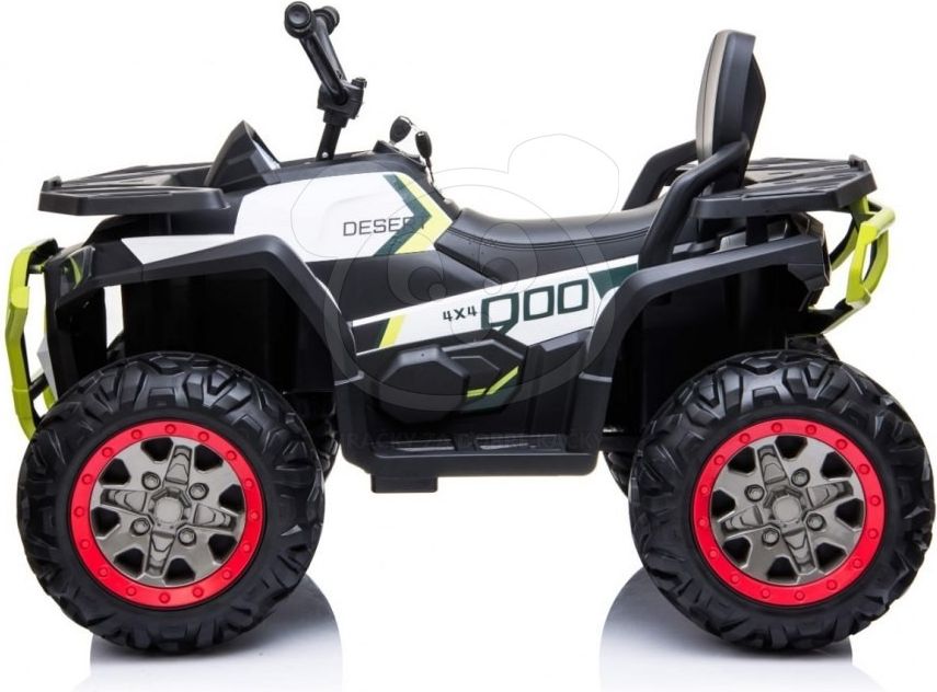 Dětská elektrická čtyřkolka X-MAX 607 - žlutá - obrázek 7