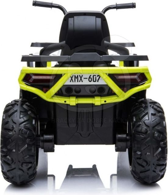 Dětská elektrická čtyřkolka X-MAX 607 - žlutá - obrázek 9