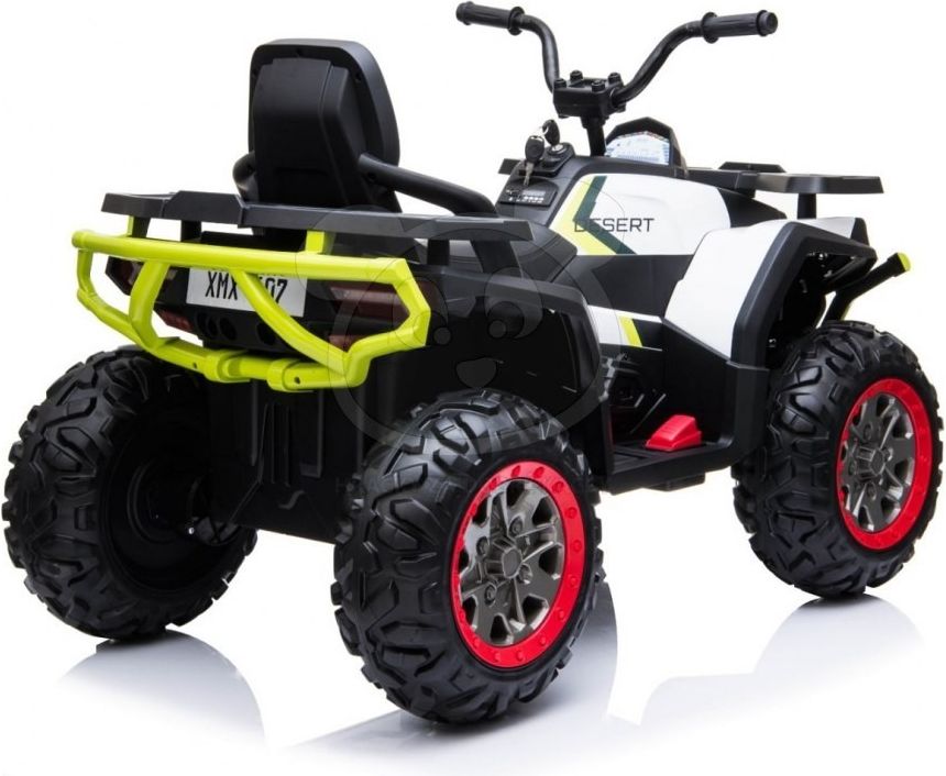 Dětská elektrická čtyřkolka X-MAX 607 - žlutá - obrázek 10