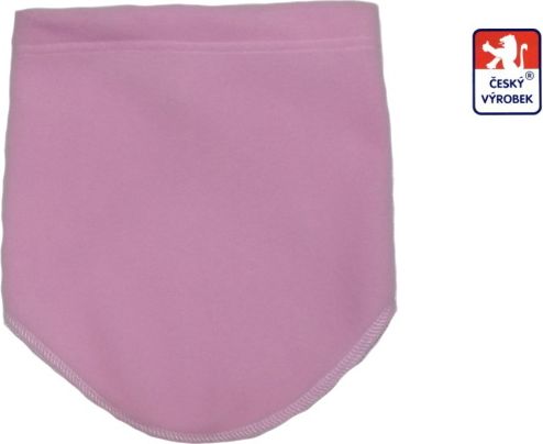 Kojenecký/dětský šátkošálek Dětský svět fleece, světle růžový - obrázek 1
