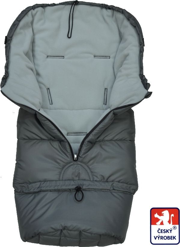 Dětský zimní fusak, Dětský svět, combi 3v1 winter sport šedá/sv.šedá - obrázek 4