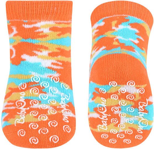 Kojenecké froté ponožky Baby Ono velikost 6+ orange - obrázek 1