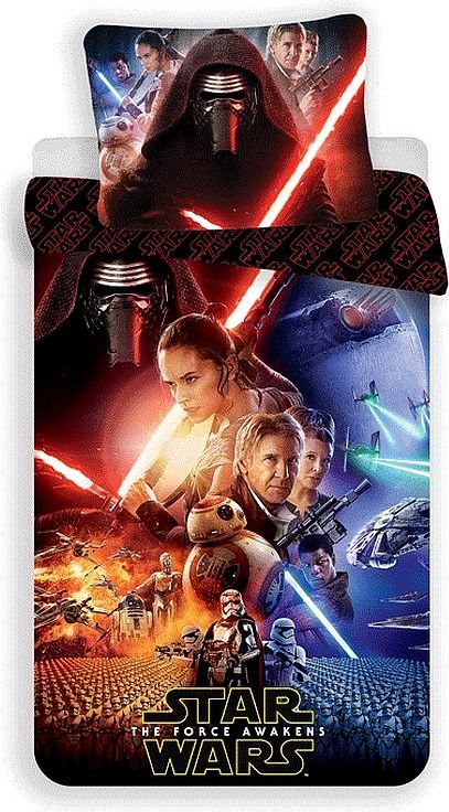 JERRY FABRICS Povlečení Star Wars TFA micro Polyester 140/200, 70/90 cm - obrázek 1