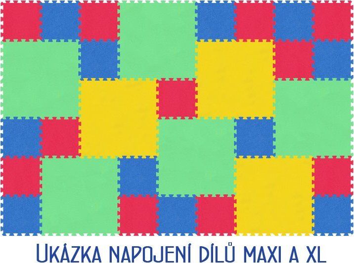 MALÝ GÉNIUS Samostatný díl MAXI silný 0+ (červený) - obrázek 2