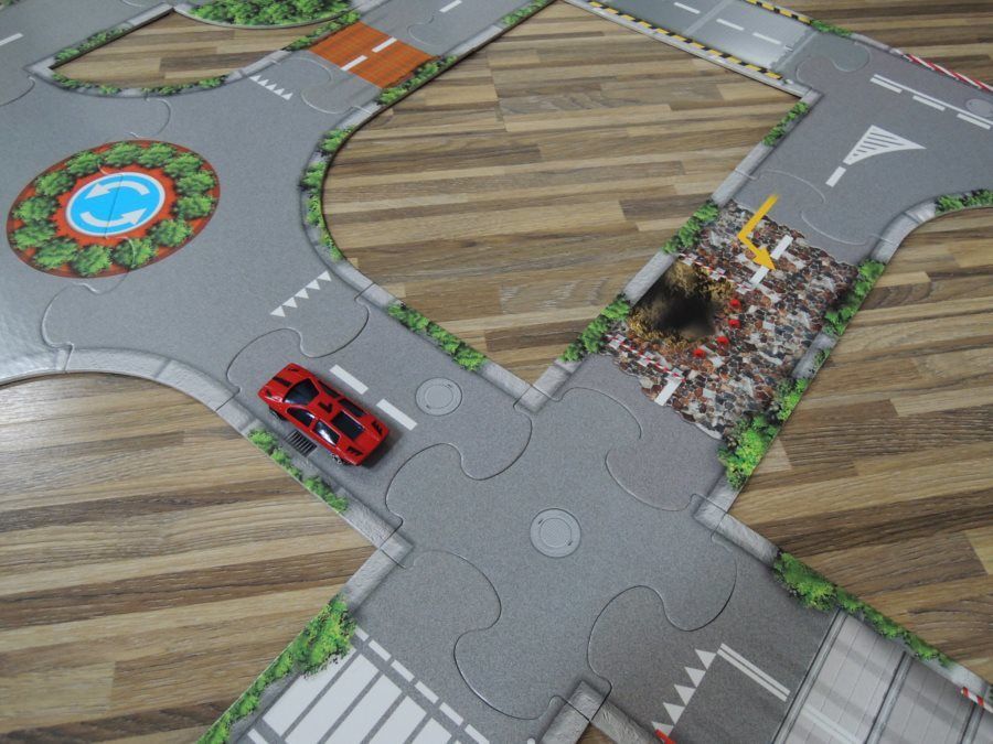 Podlahové hrací puzzle Silnice - obrázek 3