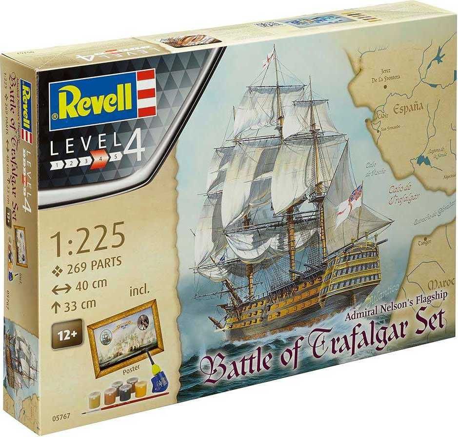 REVELL Gift-Set loď 05767 - "Battle of Trafalgar" (1:225) - obrázek 1