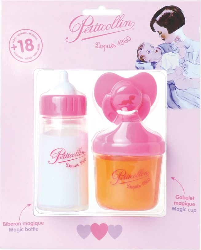 Petitcollin 2 Magické lahvičky a dudlík pro panenku - obrázek 1