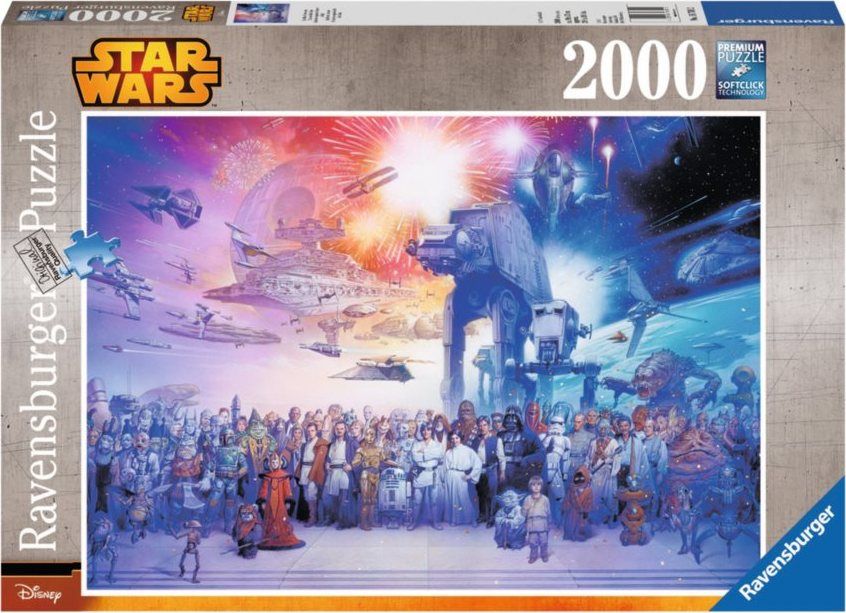 RAVENSBURGER Puzzle Star Wars Universe 2000 dílků - obrázek 2