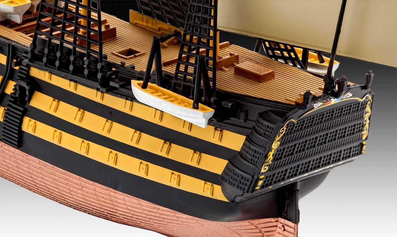 REVELL ModelSet loď 65819 - HMS Victory (1:450) - obrázek 6