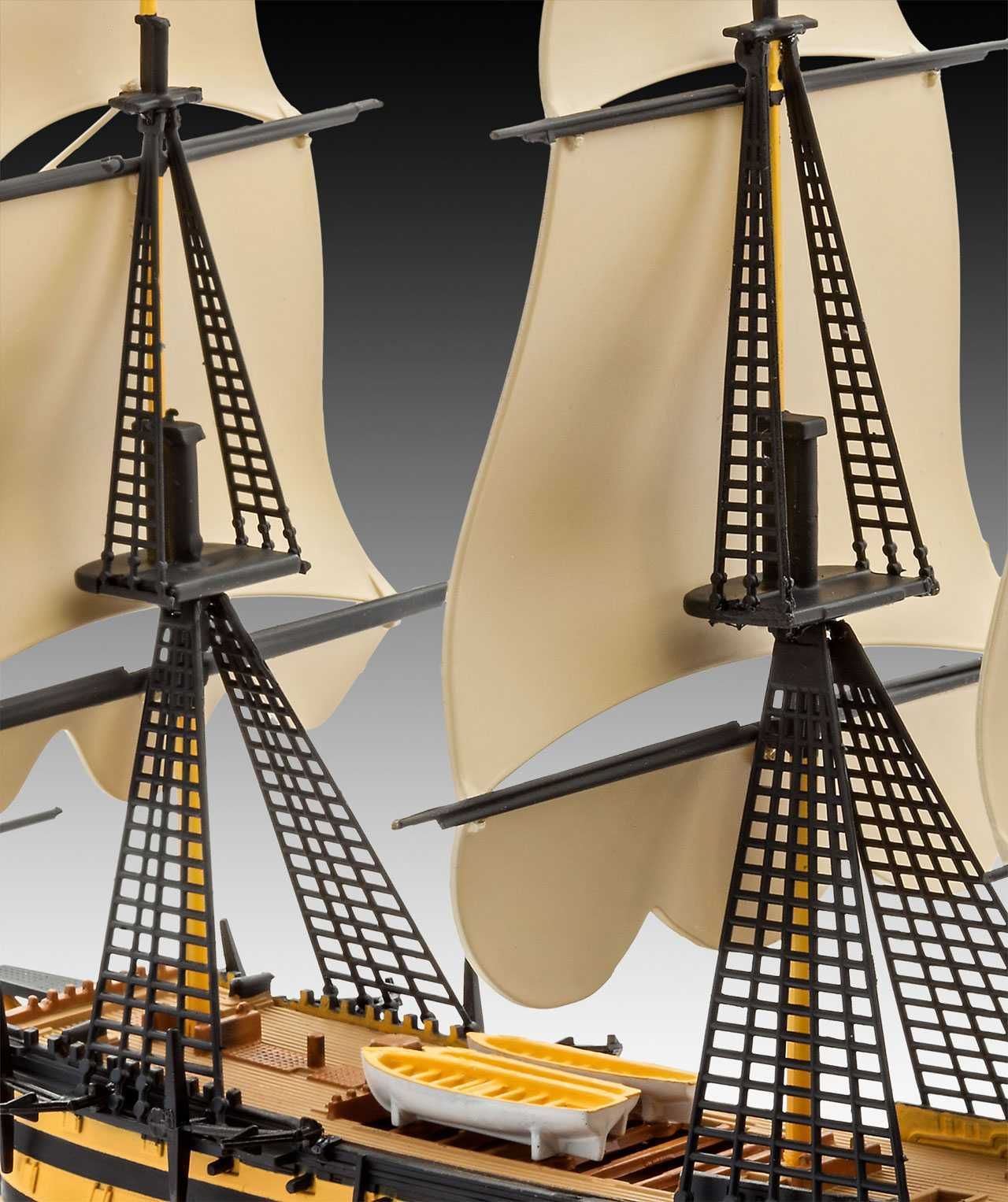 REVELL ModelSet loď 65819 - HMS Victory (1:450) - obrázek 9