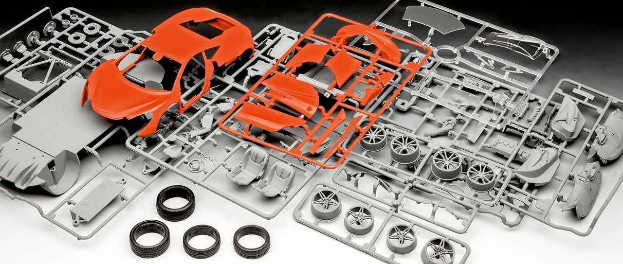 REVELL ModelSet auto 67051 - McLaren 570S (1:24) - obrázek 2