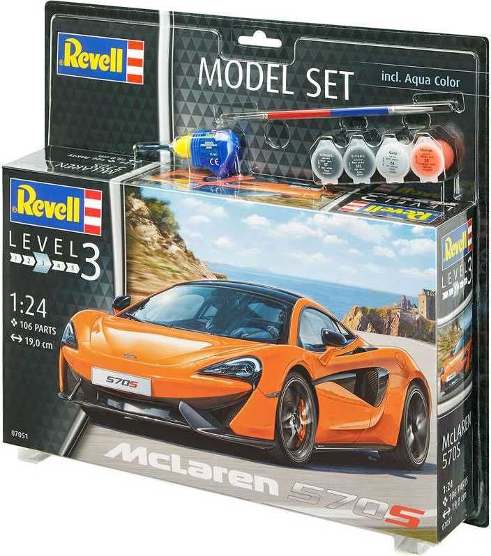REVELL ModelSet auto 67051 - McLaren 570S (1:24) - obrázek 12