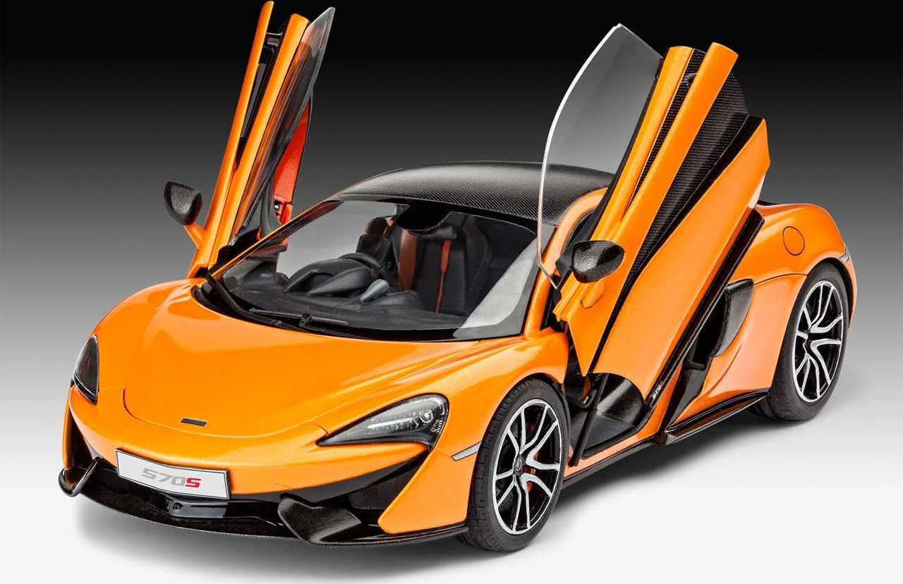 REVELL ModelSet auto 67051 - McLaren 570S (1:24) - obrázek 9