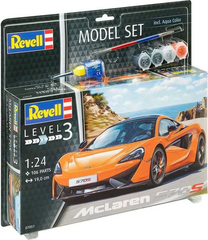 REVELL ModelSet auto 67051 - McLaren 570S (1:24) - obrázek 10