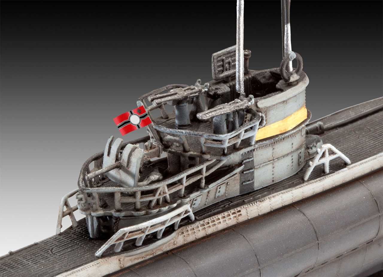 REVELL Plastic ModelKit ponorka 05154 - German Submarine Type VII C/41 (1:350) - obrázek 4