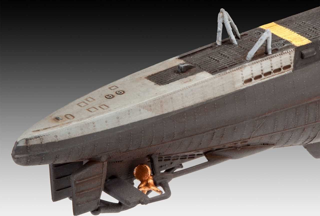 REVELL Plastic ModelKit ponorka 05154 - German Submarine Type VII C/41 (1:350) - obrázek 5