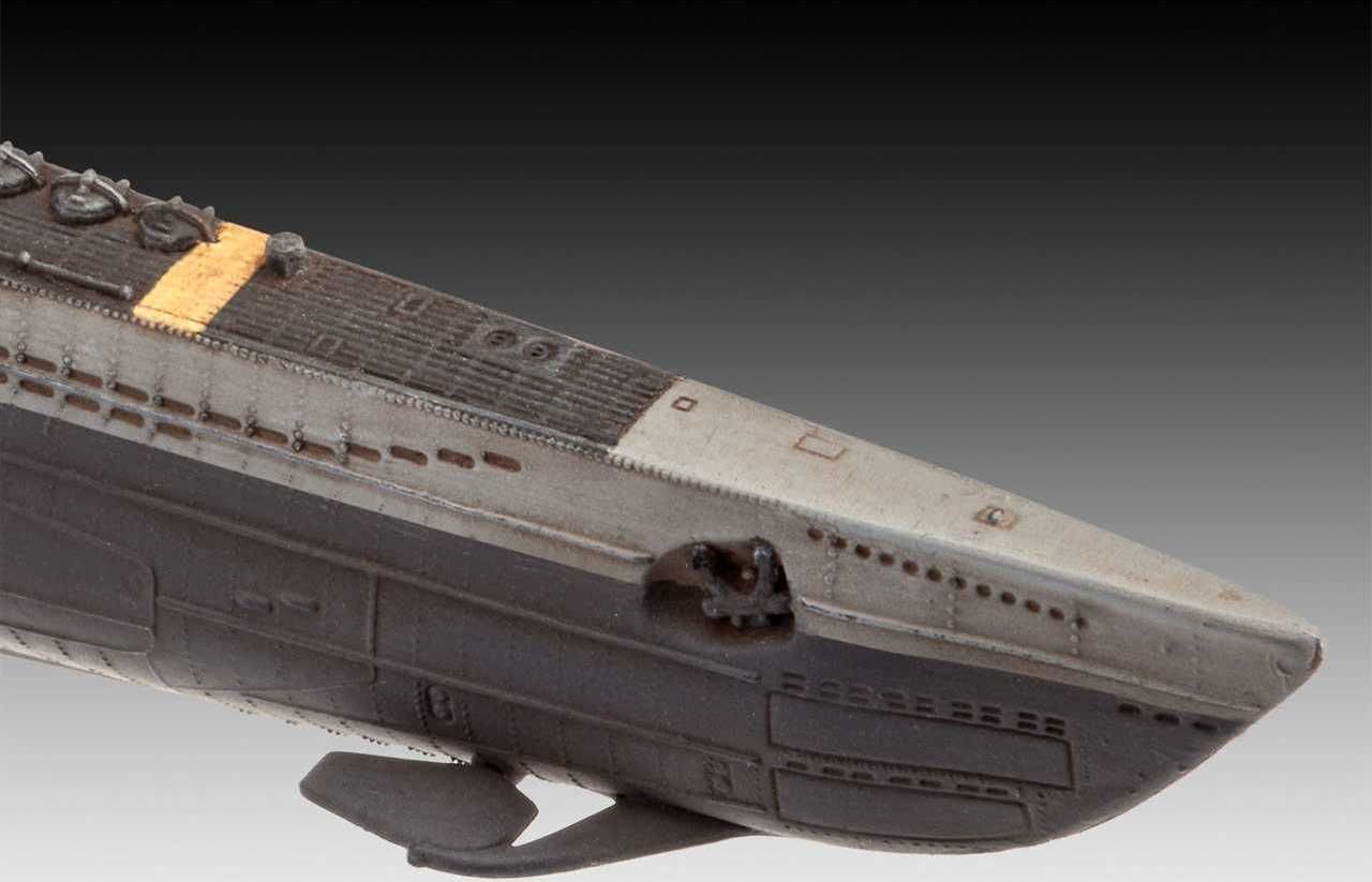 REVELL Plastic ModelKit ponorka 05154 - German Submarine Type VII C/41 (1:350) - obrázek 6