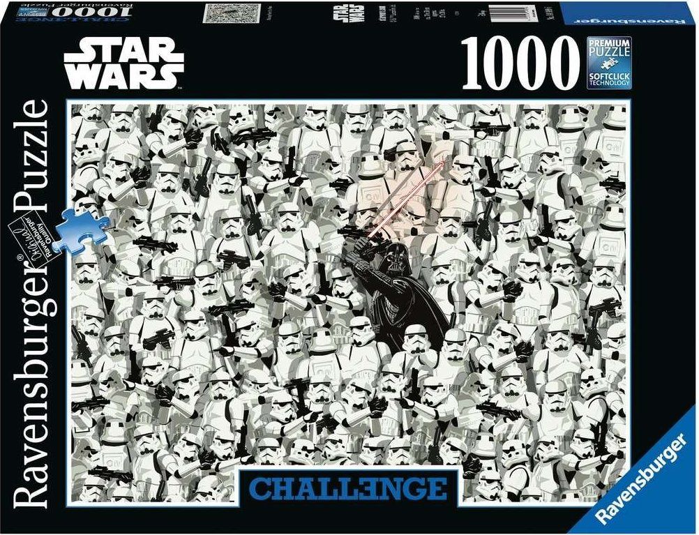 RAVENSBURGER Puzzle Challenge Star Wars 1000 dílků - obrázek 2
