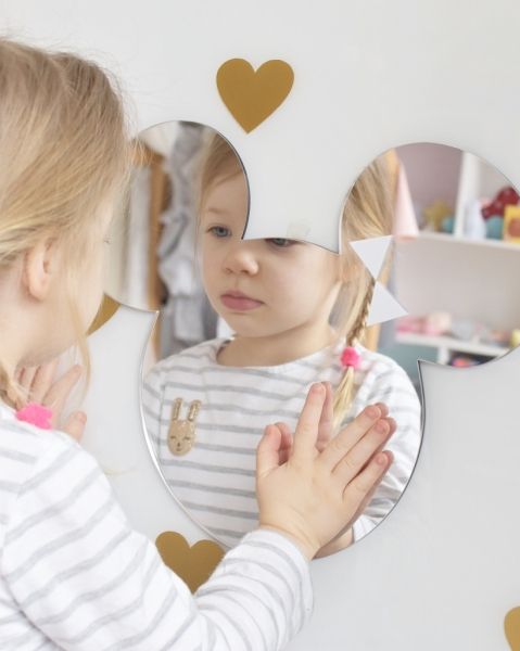 Metoo Zrcadlo Metoo na zeď - Myška - obrázek 2