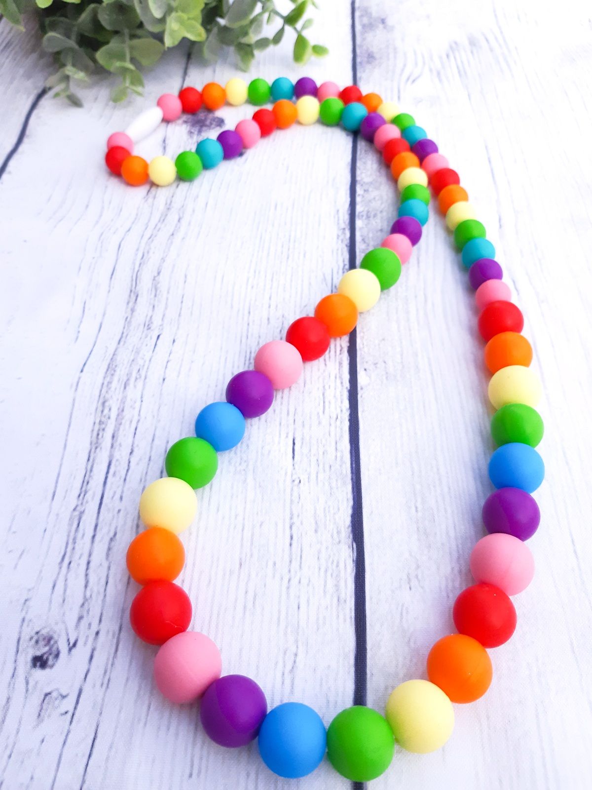 Kulišárny (handmade) Silikonové korále ,,Rainbow,, - obrázek 1