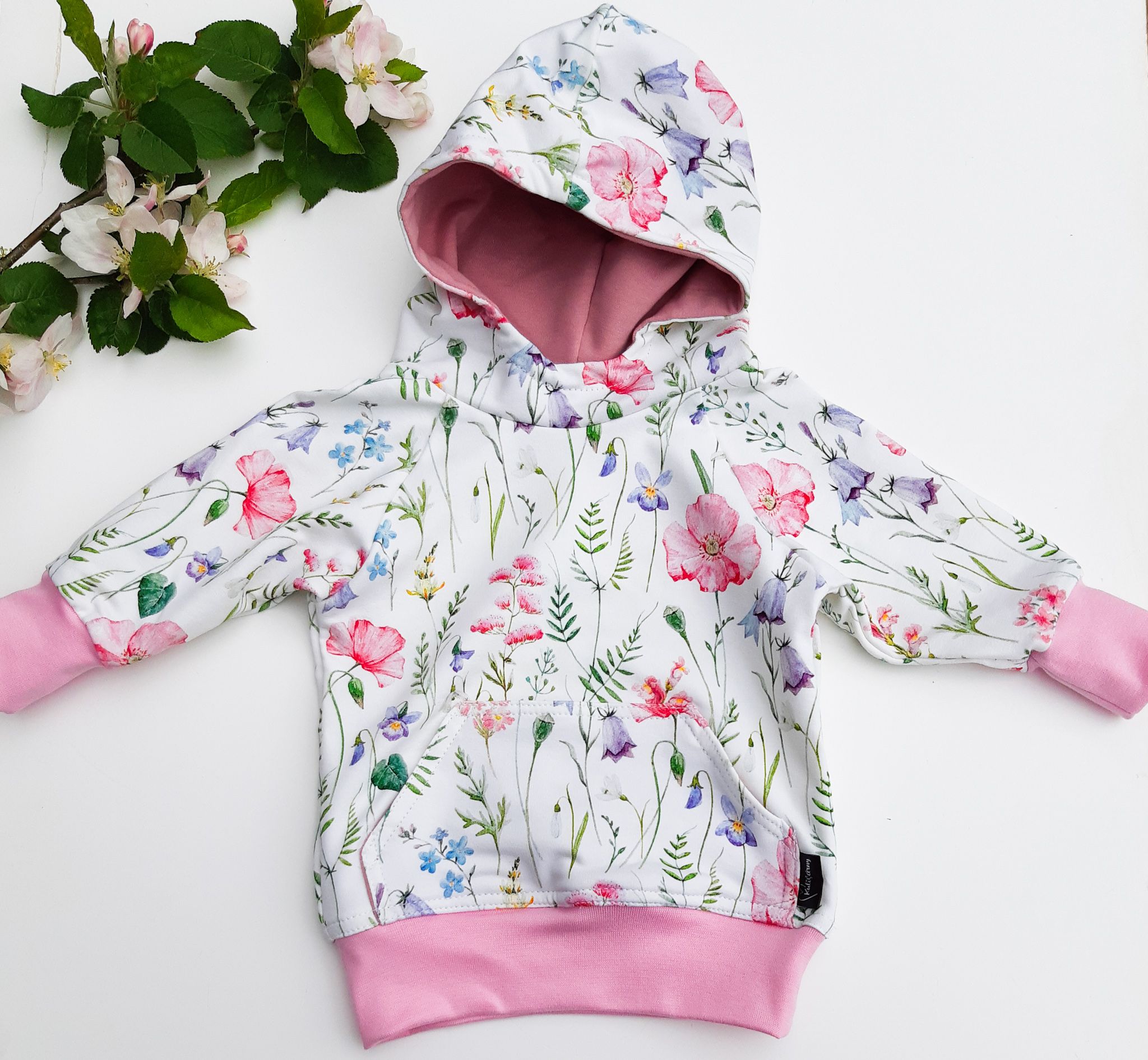 Kulišárny (handmade) Mikina ,,Meadow,, VELIKOST: 56 - obrázek 1