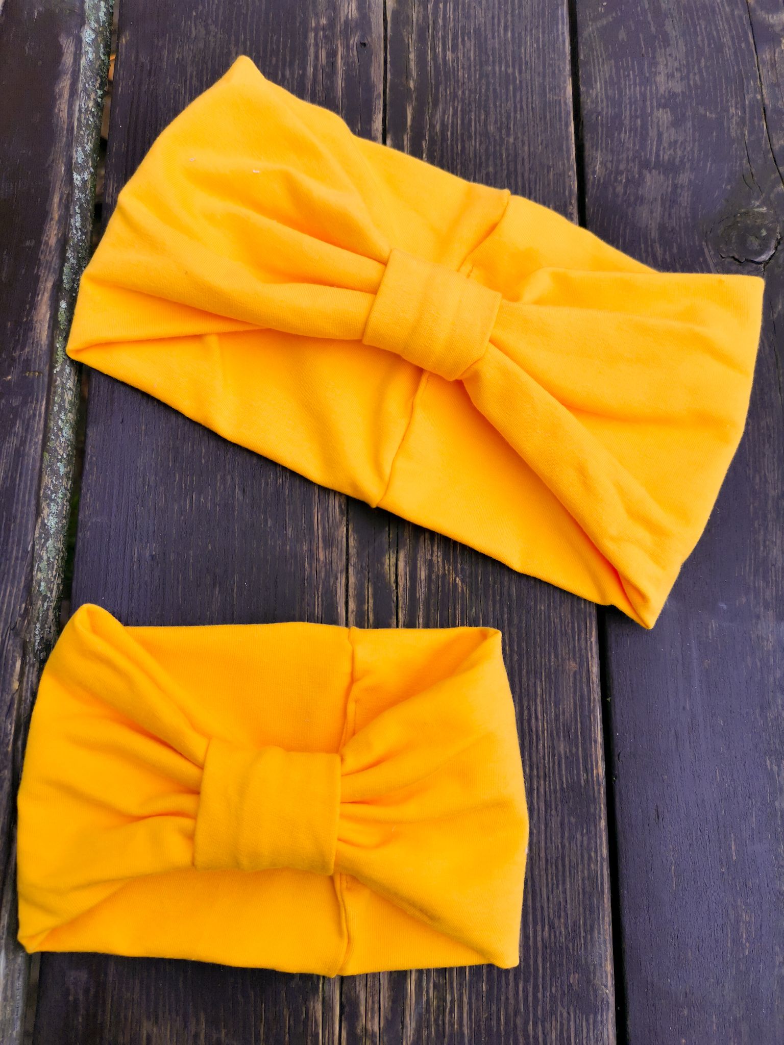 Kulišárny (handmade) YOLK Turban Čelenka široká VELIKOST: 56 - obrázek 1