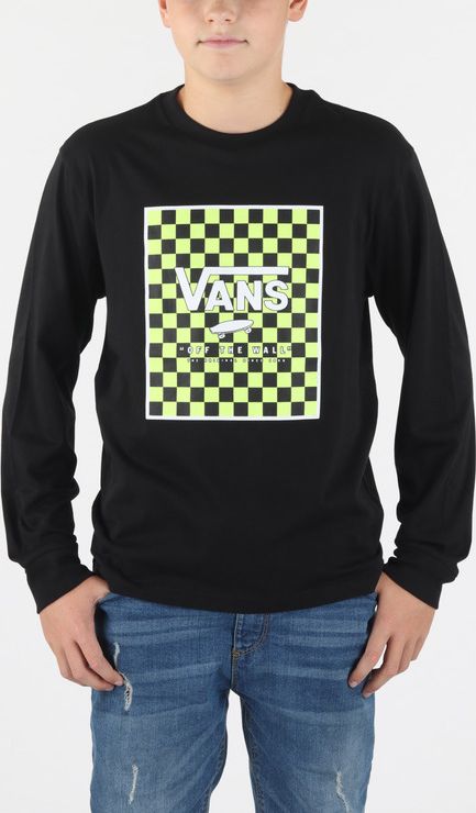 Print Box Mikina dětská Vans | Černá | Chlapecké | S - obrázek 1