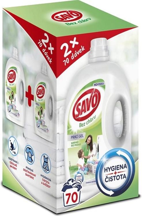 SAVO Prací gel Mega Pack (karton) - obrázek 1