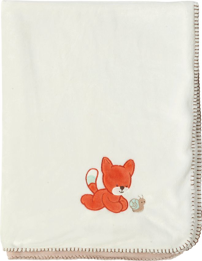 NATTOU Deka flanelová do postýlky Fanny & Oscar 75x100 cm - obrázek 2