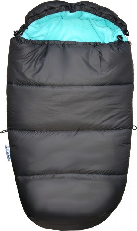 EMITEX Fusak Mumie Černý + aqua - obrázek 1