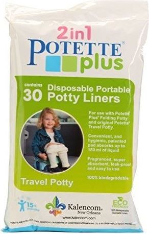 POTETTE PLUS Náhradní náplně do cestovního nočníku 30 ks - obrázek 1