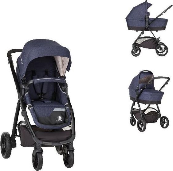 PETITE&MARS Kombinovaný kočárek Vario Midnight Blue - obrázek 1
